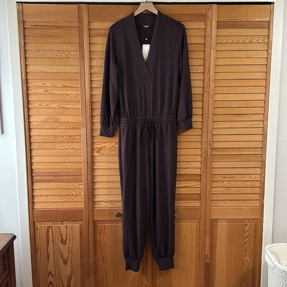 NTW- Calia Shawl Collar Jumpsuit
